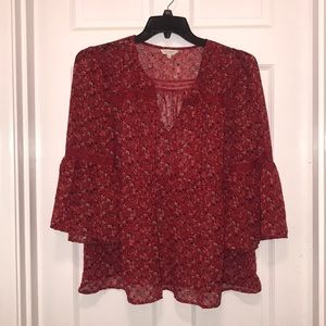 Lucky Brand peasant top